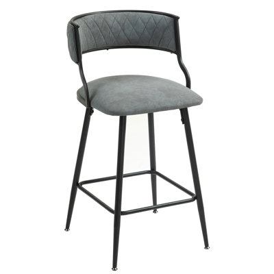 Drake 26" Fabric Upholstered Bar Stool