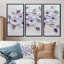 Ensemble de décoration murale mauve lilas Harmony IV - Lilas-107200832-107200824