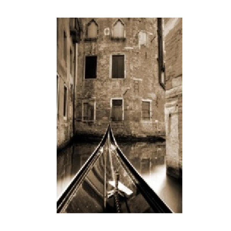 «Dimanche Venice V» par Jordan Thurston, impression sur toile tendue, H 62 po x l 40 po x P 1,5 po, Couche de verre