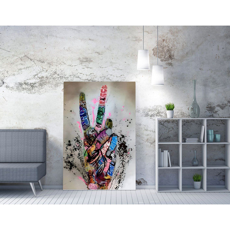 Peinture décorative sur toile