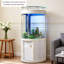 Réservoir d'aquarium semi-circulaire Enjoyment-970414265-970414266
