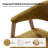 Milford Mid-Century Modern Dinning Chair with Ergonomic Curved Backrest (Set of 2)-2096895403