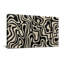 Motif de lignes ondulées noires et blanches à la mode-2055813086