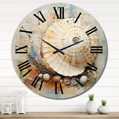 Horloge murale en métal Yamna