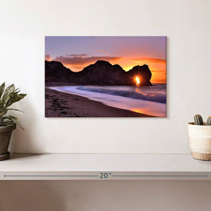 Arch Gillard Sunset, 8" H x 12" W