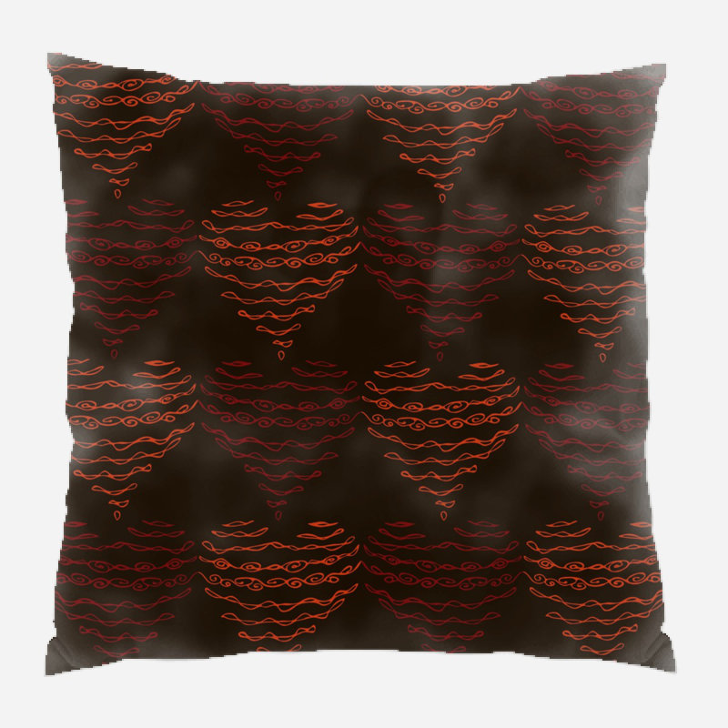 Reversible Throw Pillow, Indoor