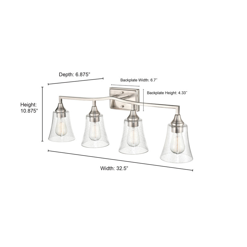 Abramowski 4 - Light Dimmable Vanity Light