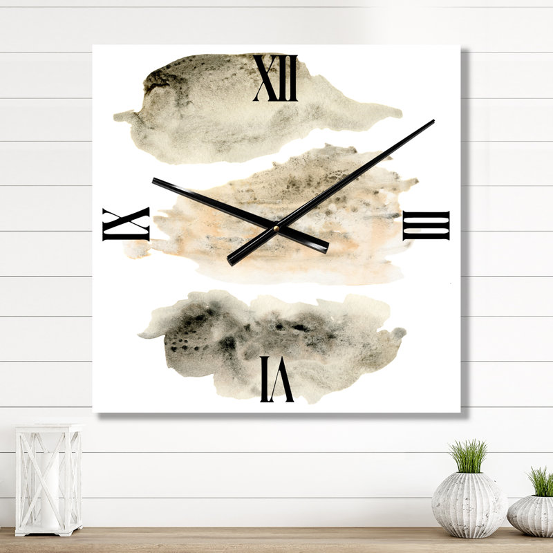 Horloge murale Clouds I, Moyen