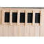 Sauna individuel infrarouge FAR 800W pour 1 personne avec panneau de contrôle et porte vitrée-112742289-112742292