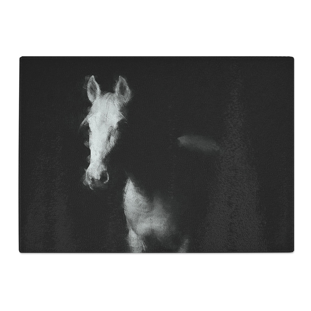 White Horse Vol.2 Painting Chopping Board