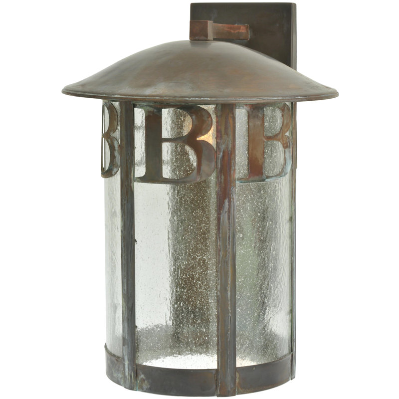 1 - Light Outdoor Wall Lantern, Yes
