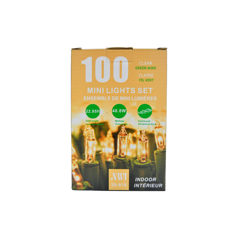 20 guirlandes de lumières, L 22,95 pi, 100