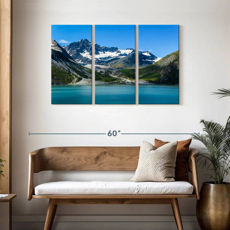 Alvord Blue Waters de Glacier Bay, H 28 po x l 45 po