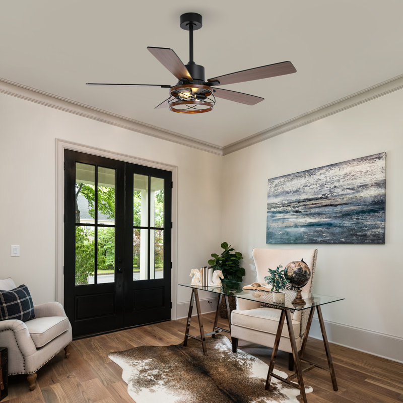 132 cm Ceiling Fan with Light Kit