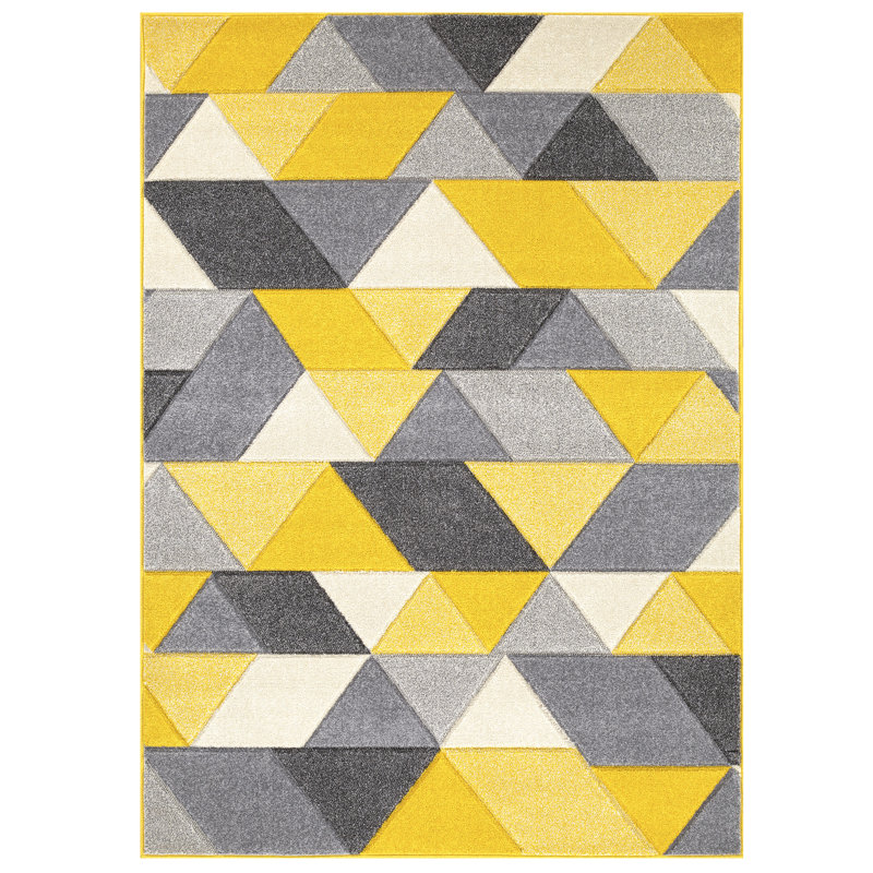 Engelman Geometric Area Rug, Rectangle 160 x 230cm