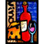 «Wine and Cheese», ensemble de 2 reproductions de peintures à l'acrylique-27527637-27527647-27527649