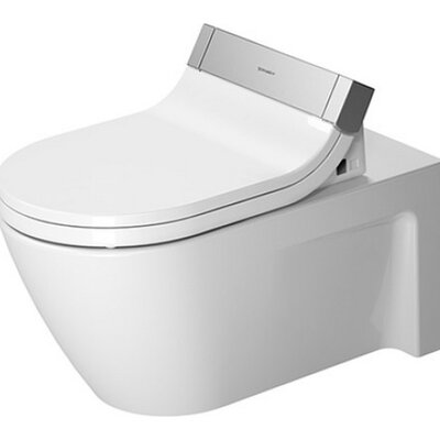 Starck 2 Wall Mounted Washdown 1.6 GPF Elongated Toilet Bowl (Seat Not Included) -  Duravit, 2533590092