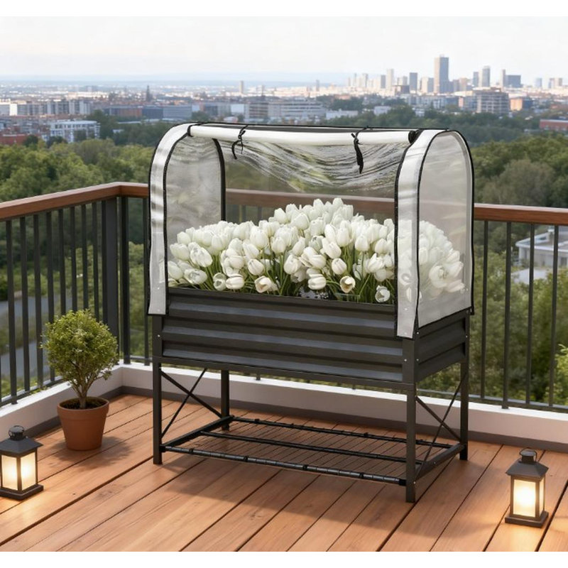 Raised Garden Bed (Black)