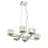 Hashir 6 - Light Geometric Chandelier