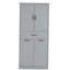 Armoire de rangement pour salle de bain avec panier à linge-1887443640