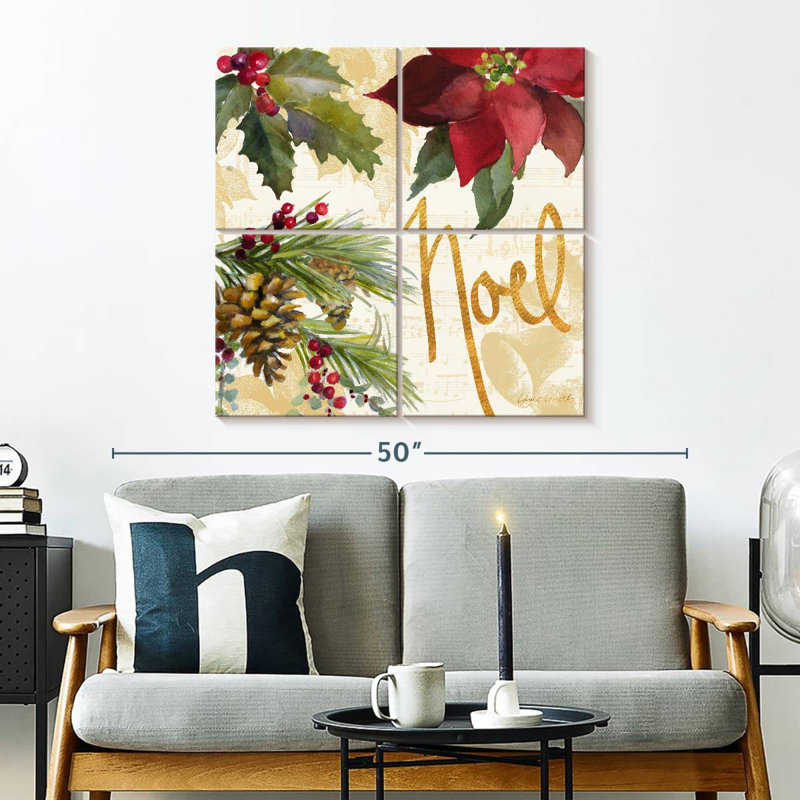 Poinsettia de Noël Lelend III, H 32 po x l 32 po