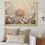 Minimalisme beige Dahlia II sur toile-1937045413-1937045412