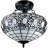 Lennie Glass Semi Flush Mount