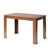 5-Piece Dining Table Set,Modern Rectangular Dining Table Set For 4,Brown Wood Grain Finish Table,4 Kitchen Chairs With Wood Legs-2029371337