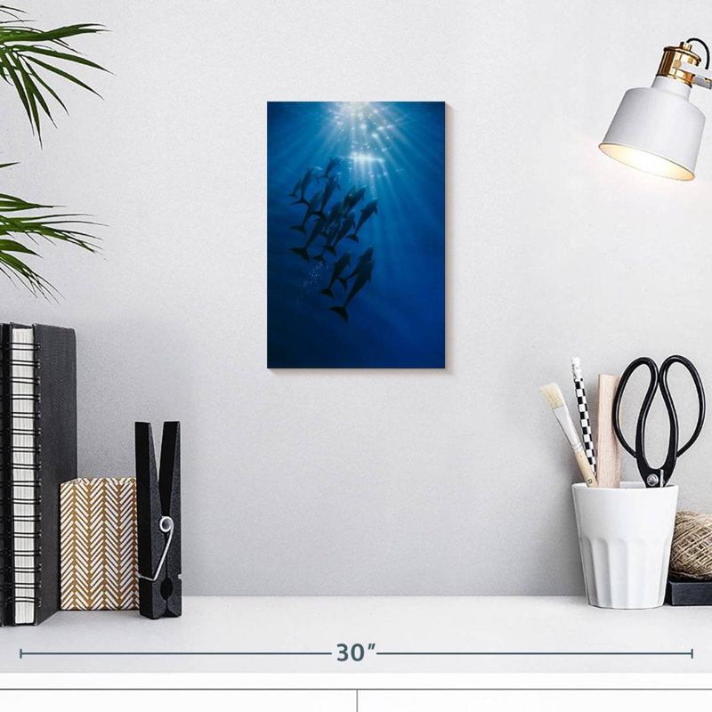Brampt The Gathering Underwater, 12" H x 8" W