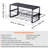 25.2'' W Steel Shelving Unit