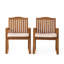 Fauteuil en bois Kd pour balcon, chambre à coucher, patio