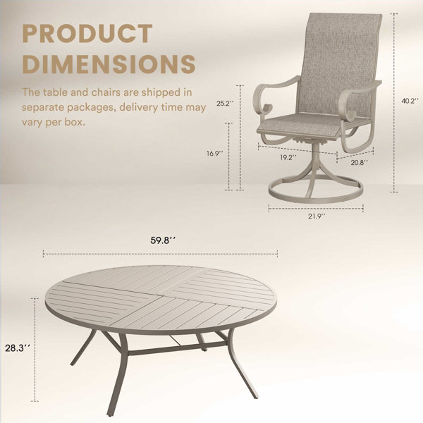 Dimensions du produit