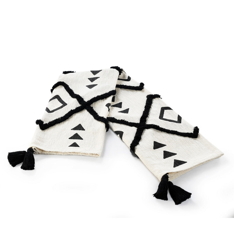 Jeté en coton Double Diamond