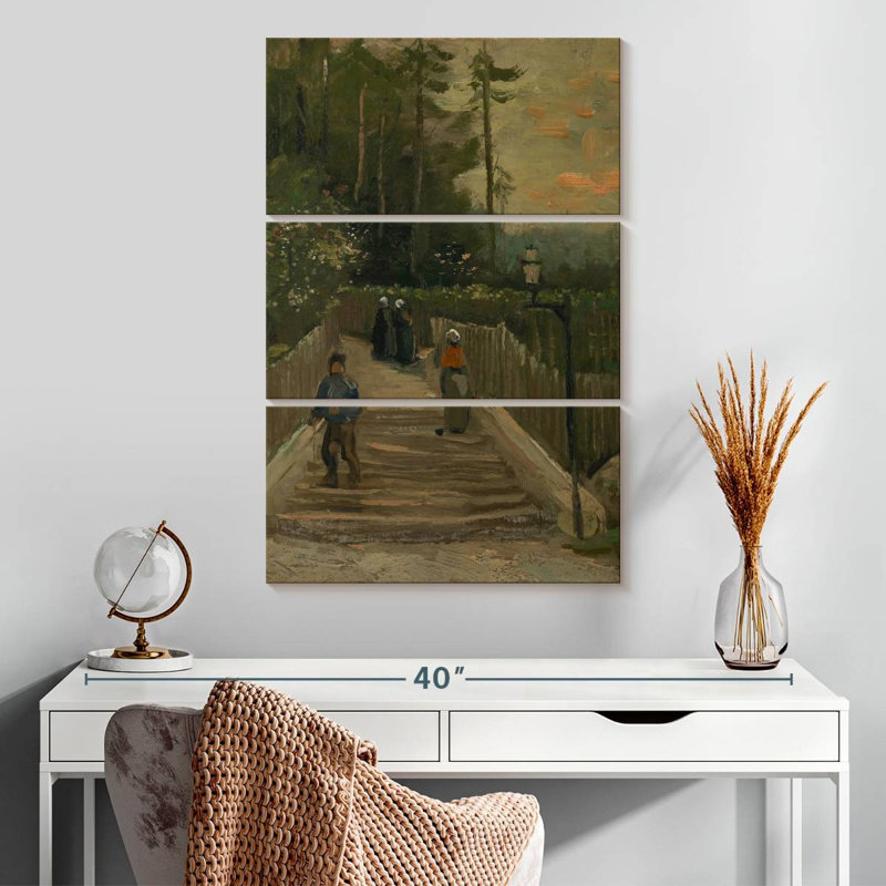 Sireci Path In Montmartre, 32" H x 20" W