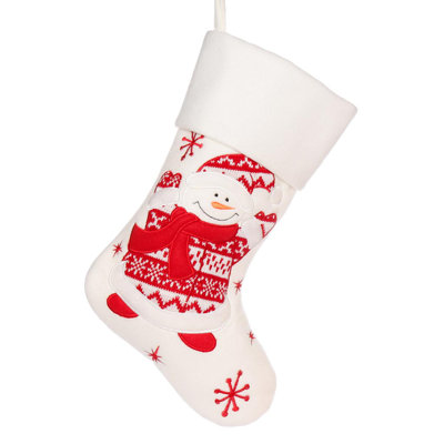 Snowman Stocking