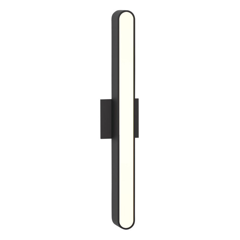 Atticus 3000K, 4.33" H x 23.62" W x 2.64" D, Matt Black