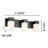 Cassara 3 - Light Dimmable Vanity Light-828134391