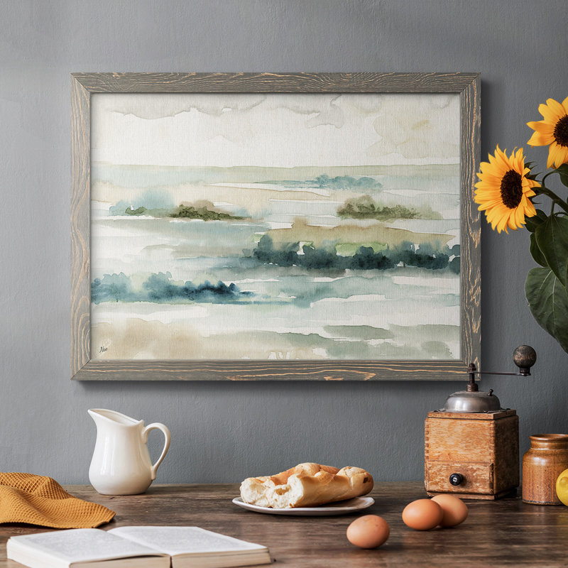 «Pastel Panorama», reproduction sur toile, Gris, H 18 po x l 26 po x P 1,5 po