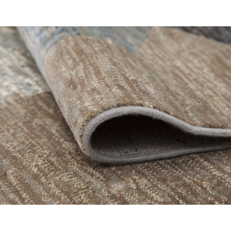 Asilin Viscose Indoor Rug, Rectangle 8' x 10'
