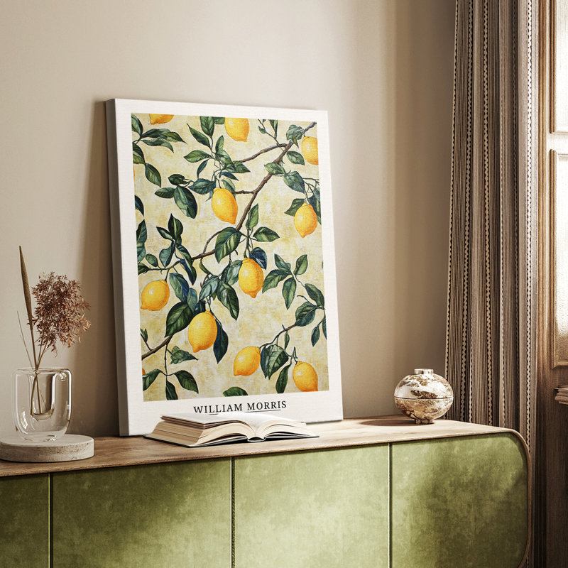 Wm Morris Series DLXIX - Cavas de galerie sur mesure, H 12 po x l 8 po