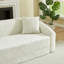 Fauteuil inclinable convertible incurvé de 87 po-618464470