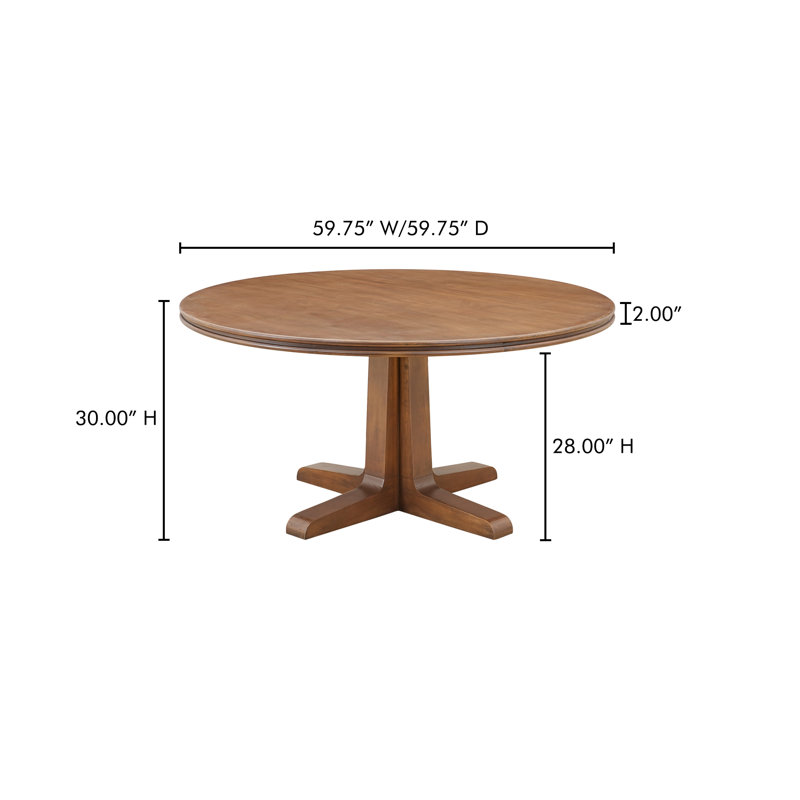 Charles Dining Table, Walnut