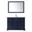 Meuble-lavabo simple autoportant 48 po avec plateau en quartz et miroir Avery-98250047-98250045-98250049