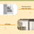Loft Bed With Shelves, Storage Staircase, Small Wardrobe And White LED Light-413165436