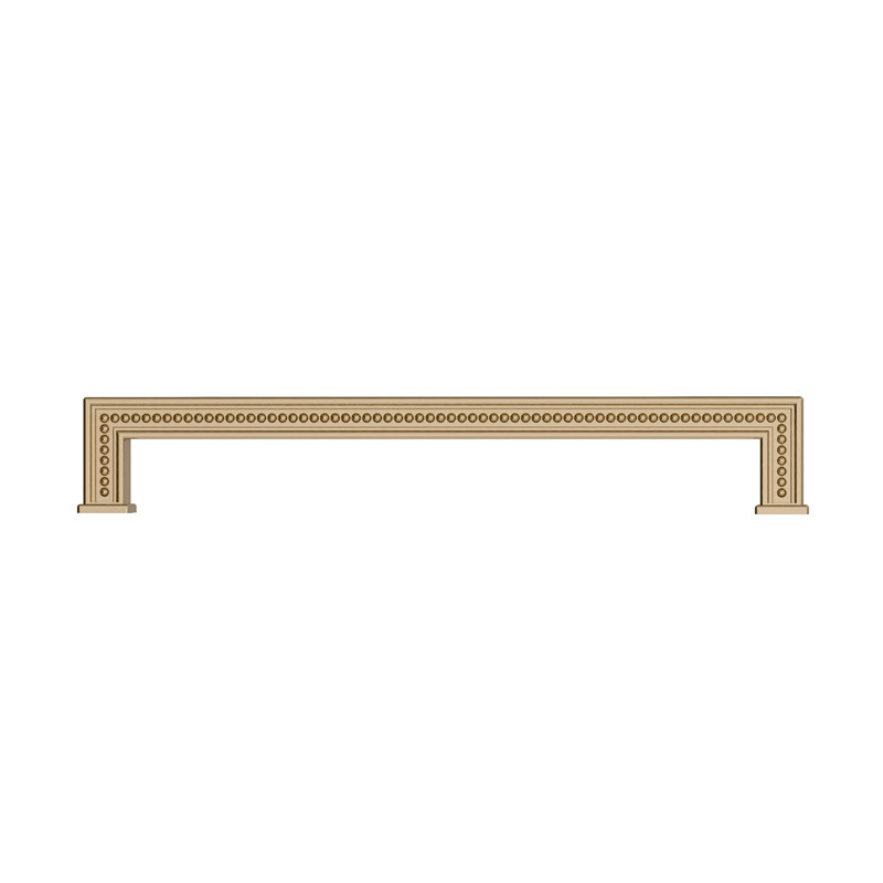 Poignée en métal 12 5/8 po Inspiration Transitional, Bronze champagne
