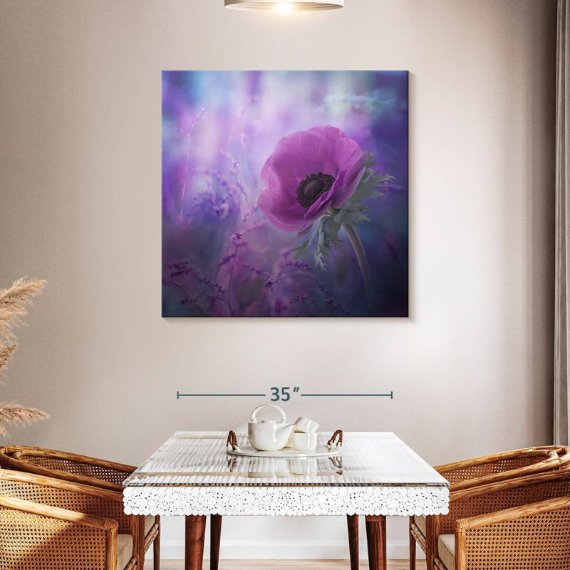 Arney Purple Ecstasy, 39" H x 39" W
