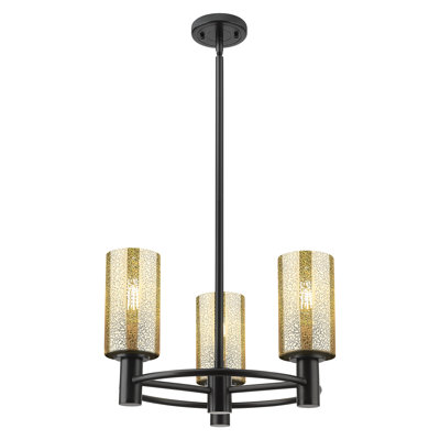 Luminaire suspendu 3 tiges Crown Point