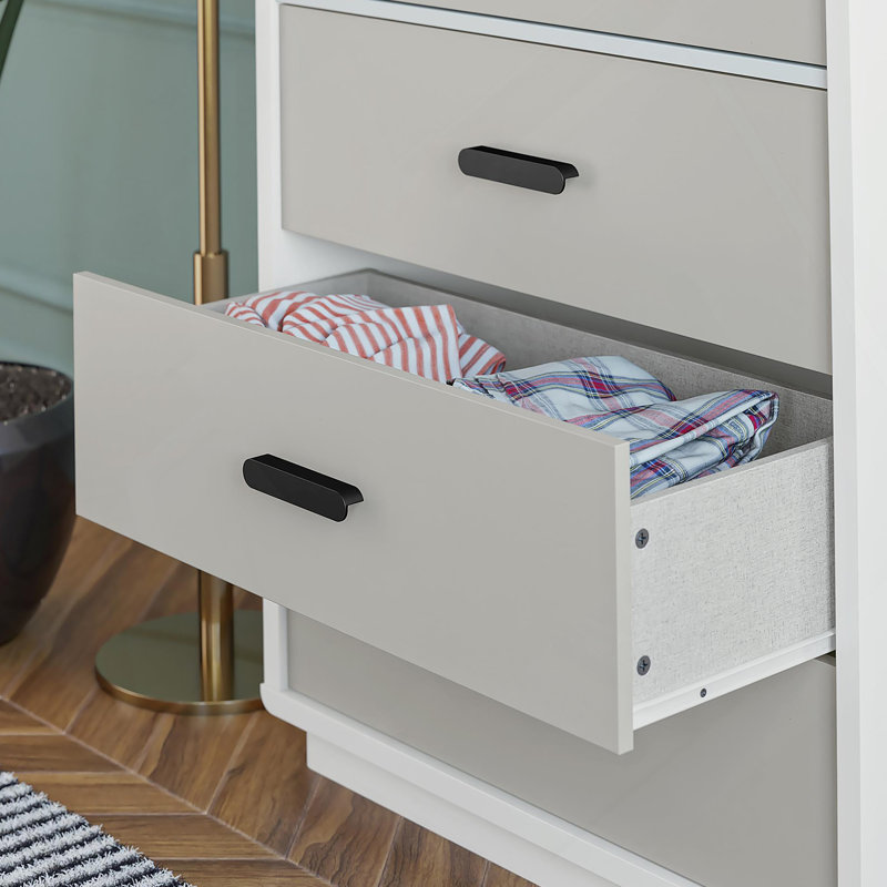 Commode 5 tiroirs pour chambre à coucher