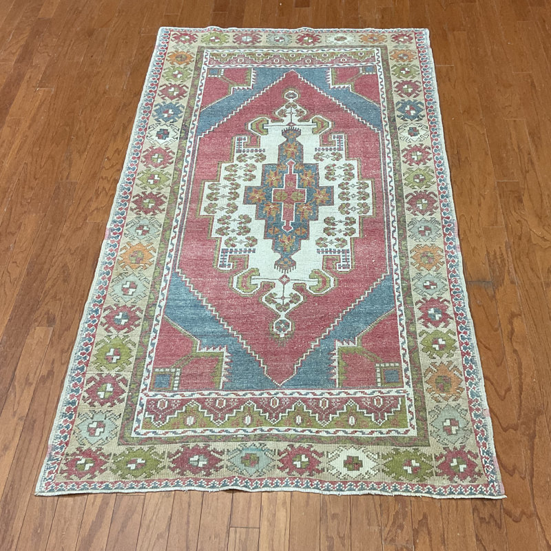 Dakota Fields Handmade Turkish Oushak Wool Rug