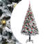  Artificial Christmas Tree with 150 LEDs with Stand Green 150 cm-721186419